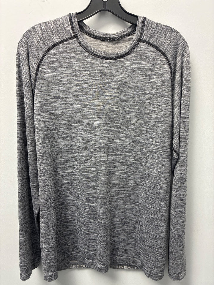 lululemon, grey+, men-top, Medium