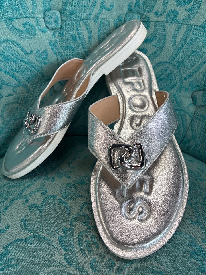 aerosoles, silver, Sandal, 9.5