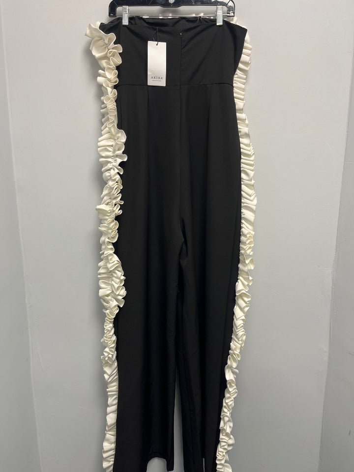 Akira, Black+, Jumpsuit, Large