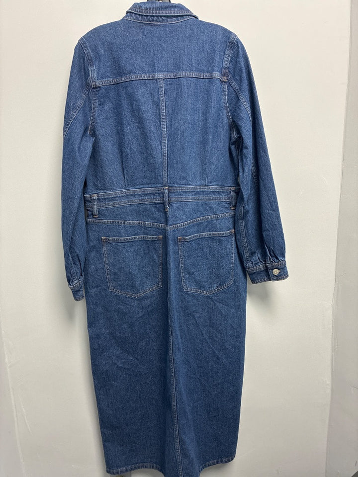 madewell, Blue, dress, Large