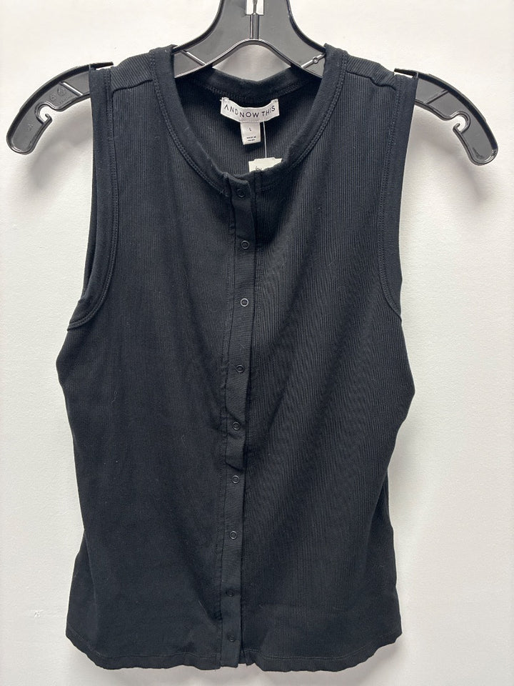 and now this, Black, Top, Large