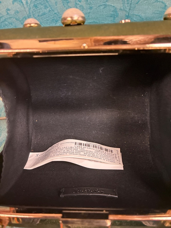 Green zara Handbag, Small