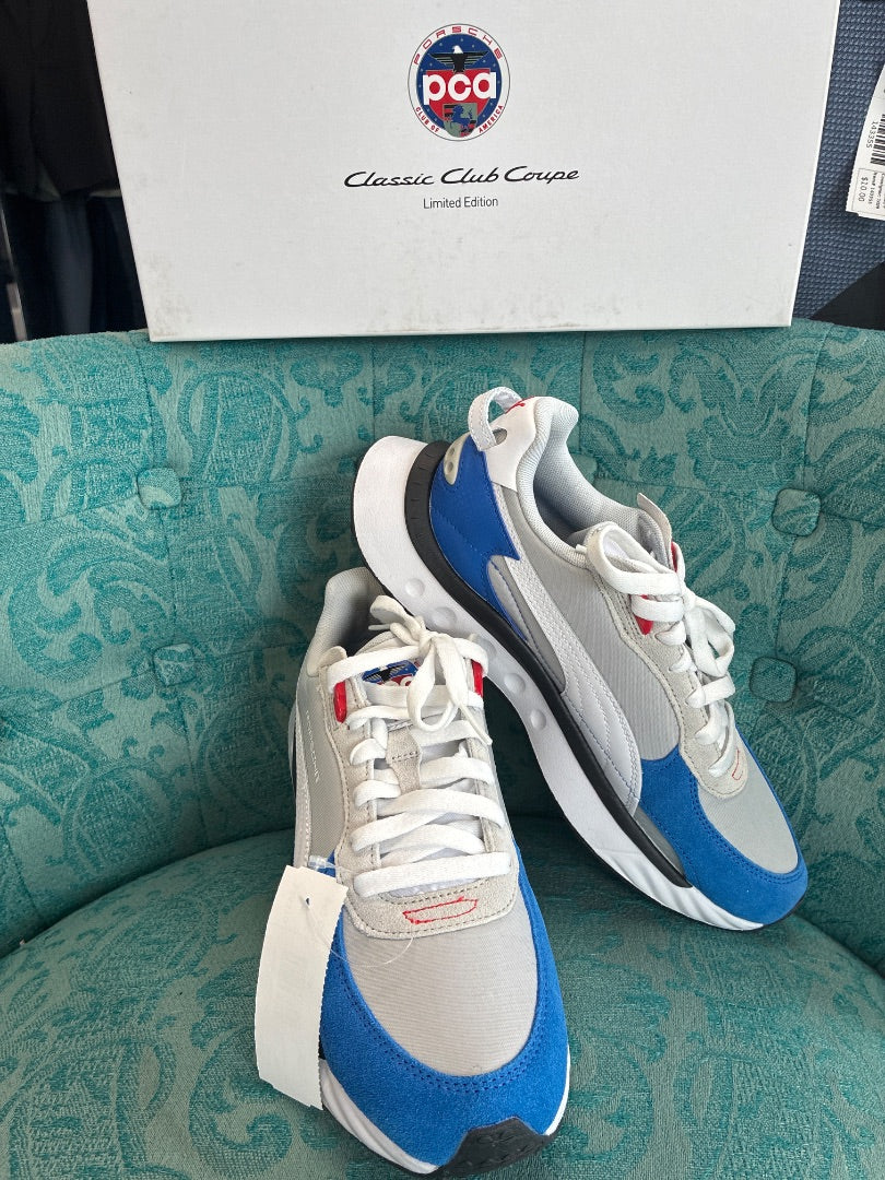 Puma Porsche Blue+ Mens Sneaker, 8