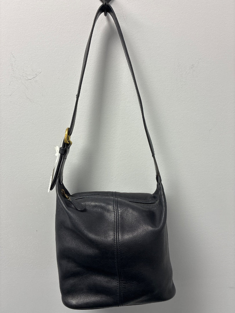 Coach, Black, Handbag, Small