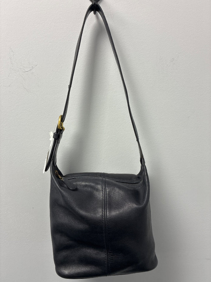 Coach, Black, Handbag, Small