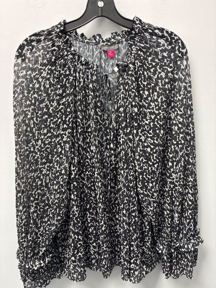 Vince Camuto, Black+, Top, XL