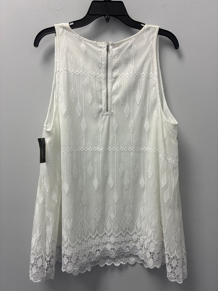 alfani, White, Top, 2XL