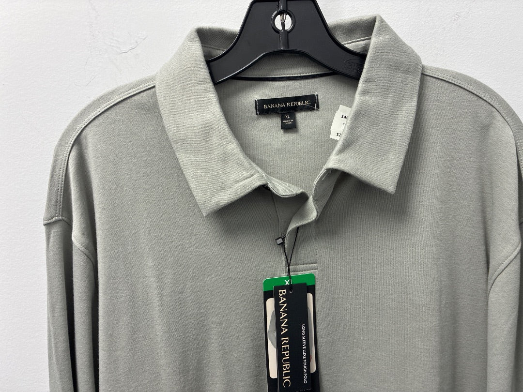 banana republic, green, men-top, XL