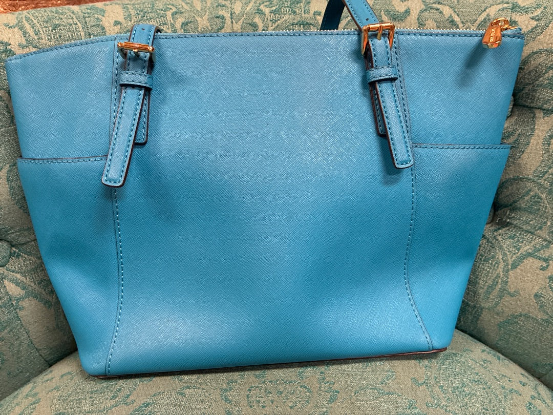 Michael kors, Blue, Handbag, Medium