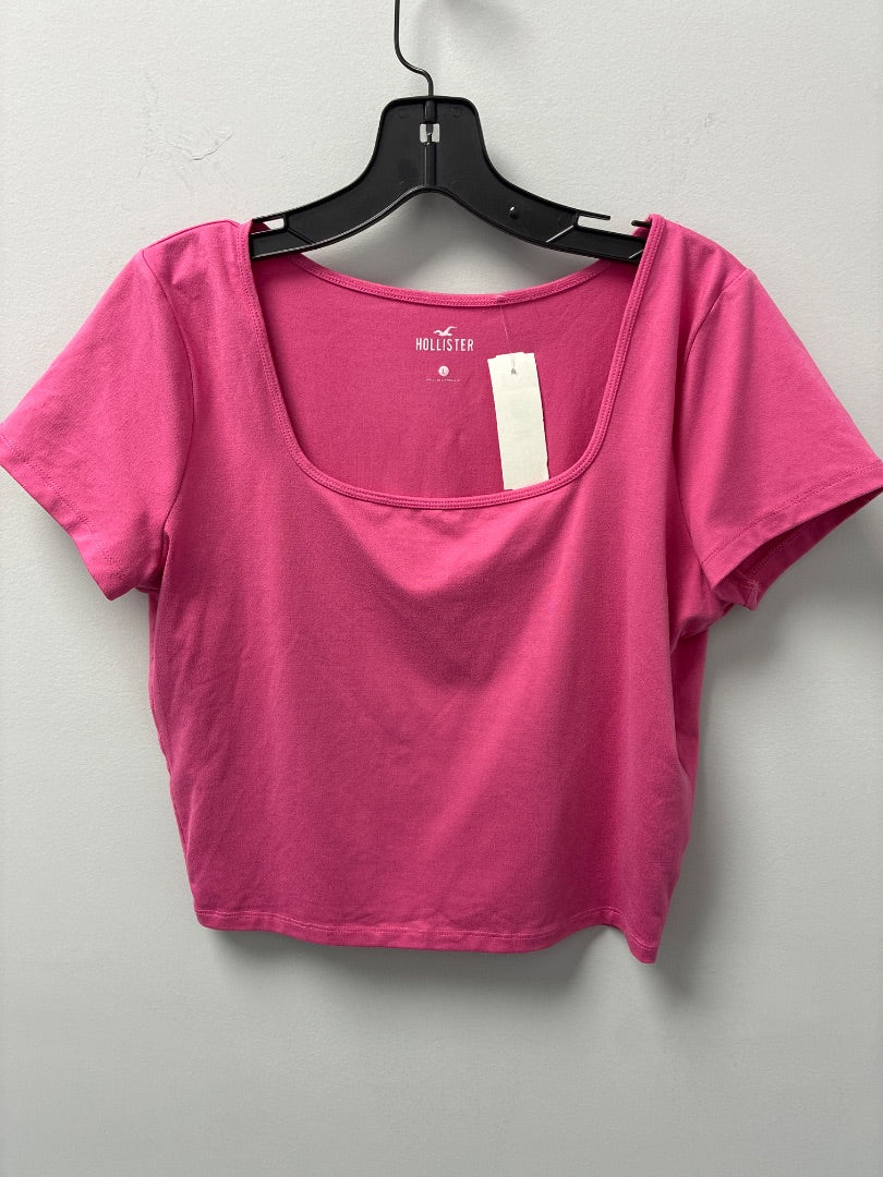 hollister, Pink, Top, Large