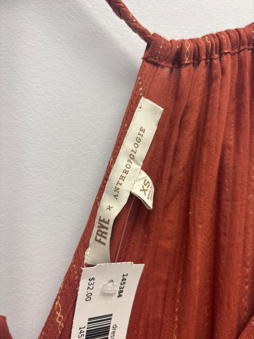 FRYE, Orange, dress, XS