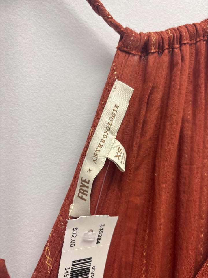 FRYE, Orange, dress, XS