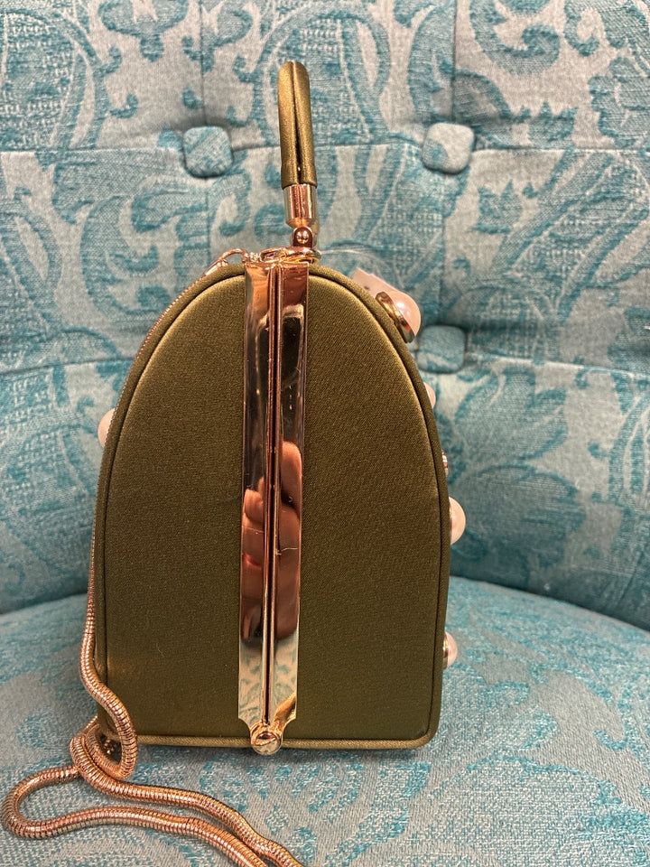 Green zara Handbag, Small