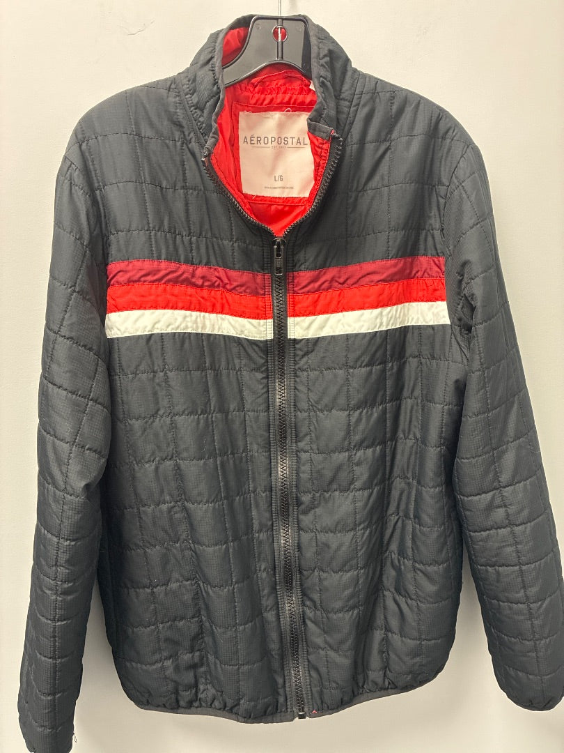 Aeropostale Black Mens Jacket Large