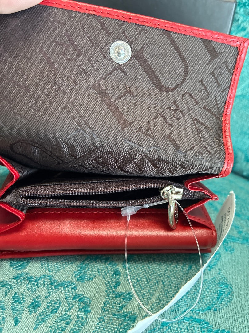 Furla Red Wallet, XS