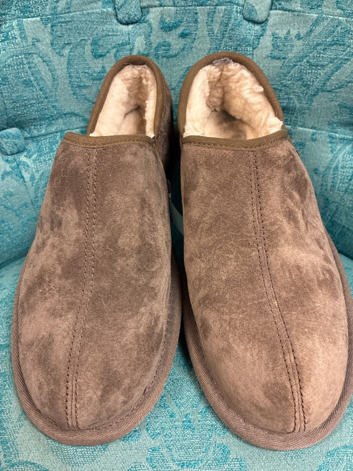 Brown UGG slipper, 9