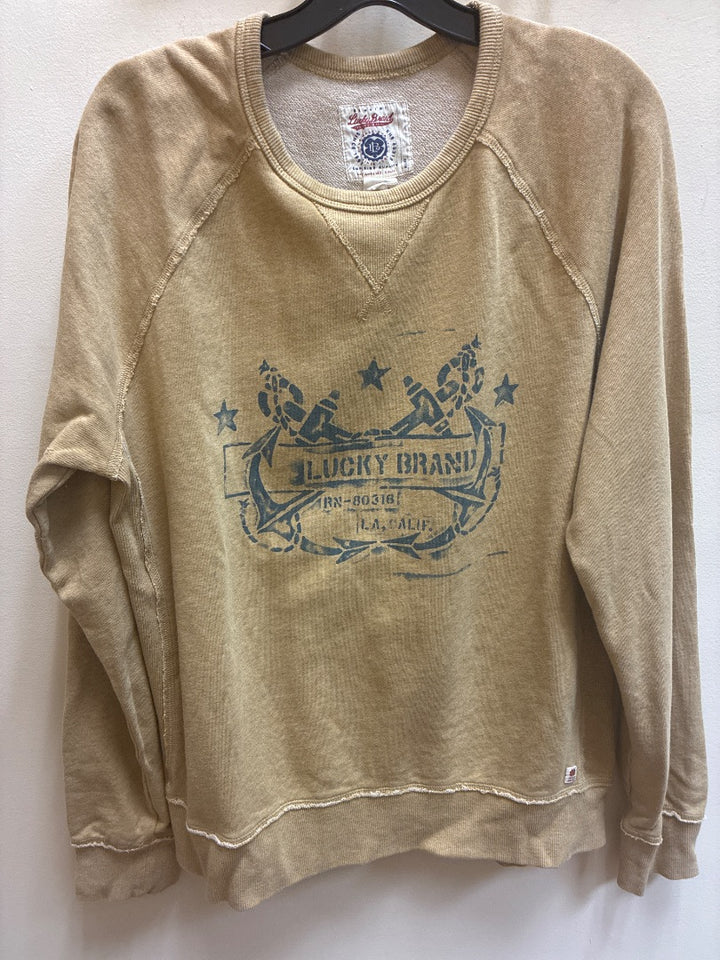 Tan lucky brand Top, Large