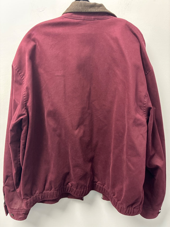 Polo Ralph Lauren Maroon Mens Jacket XL