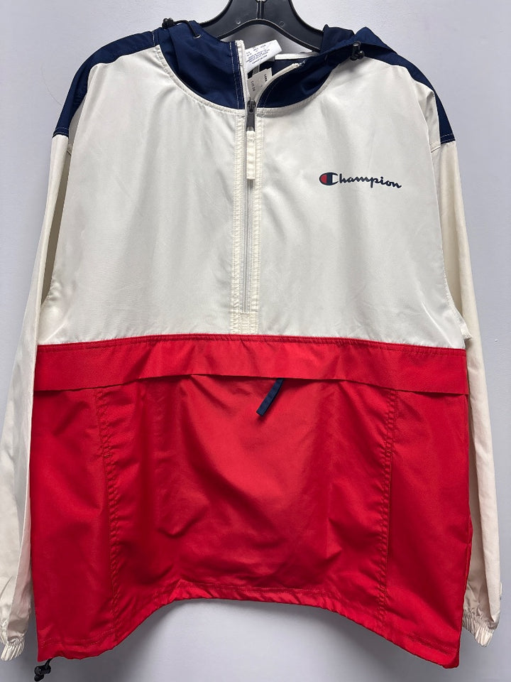 Champion, Red+, Mens-outerwear, Medium