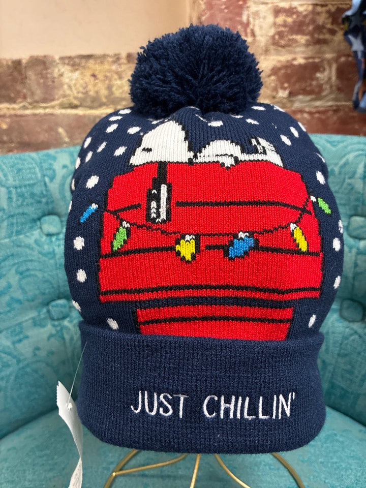 Snoopy Hat, blue Medium