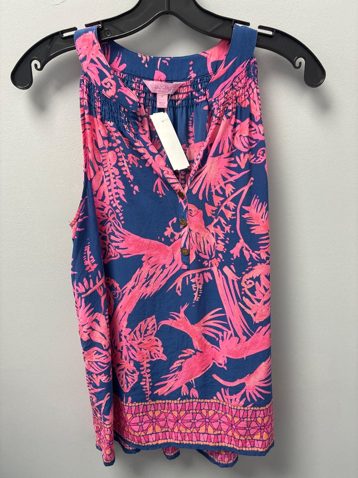 Lilly pulitzer, Blue+, Top, Small