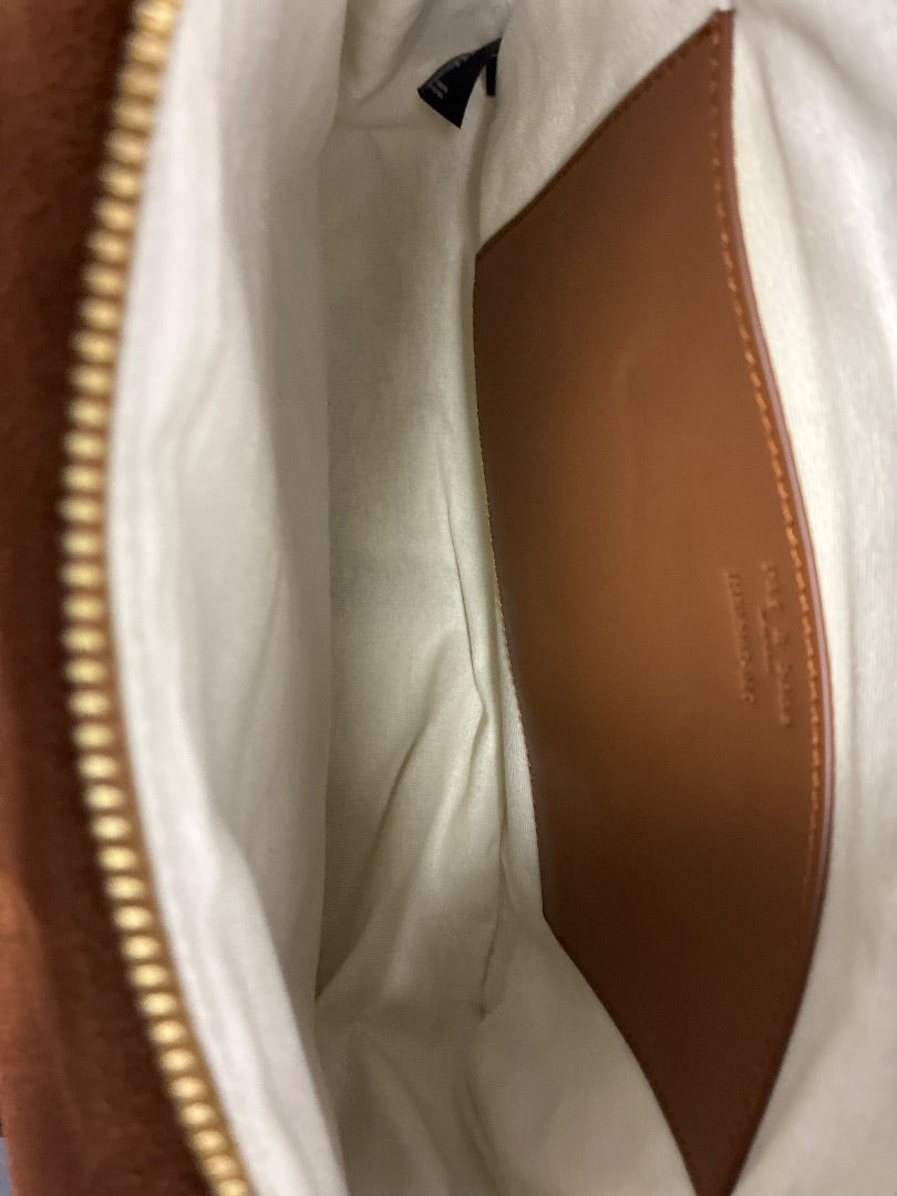 Rag+Bone Leather and Suede Brown Bag Medium