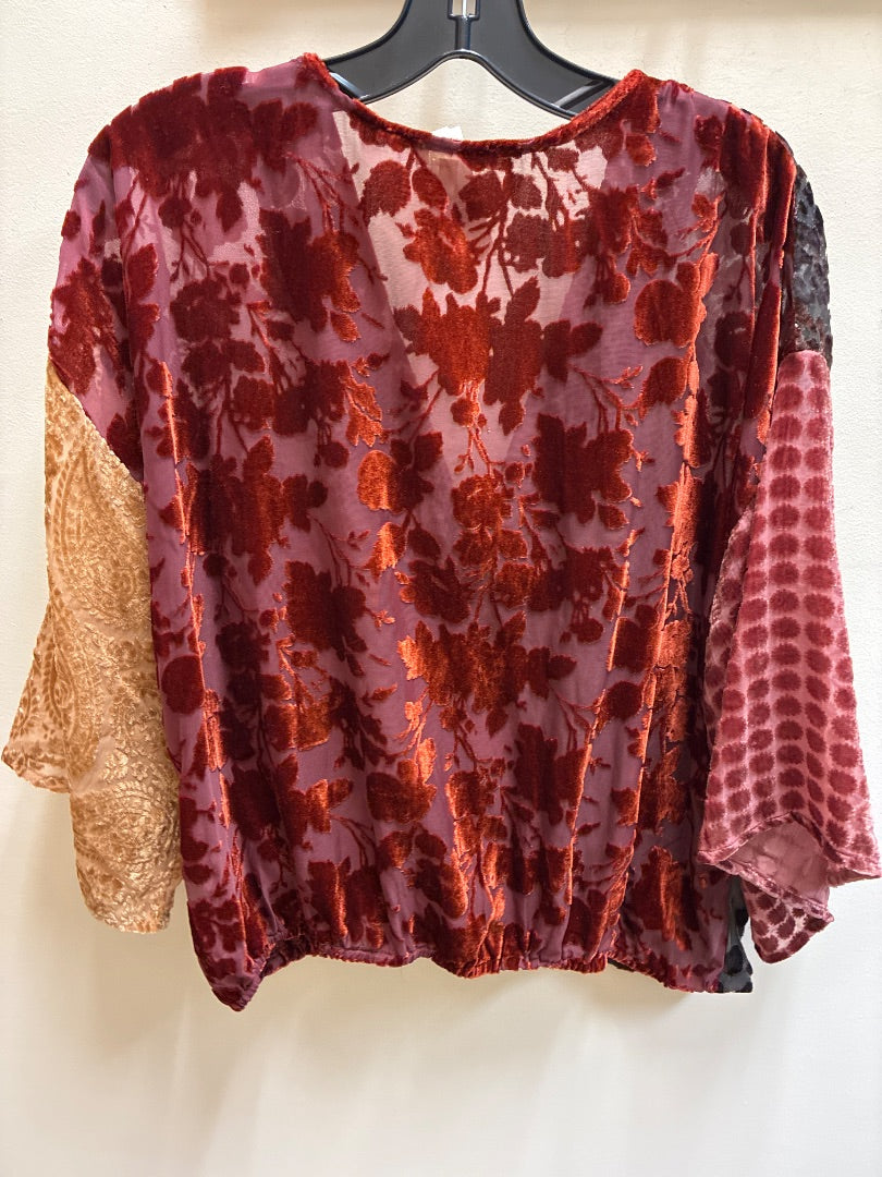 Red+ mystree Top, Medium