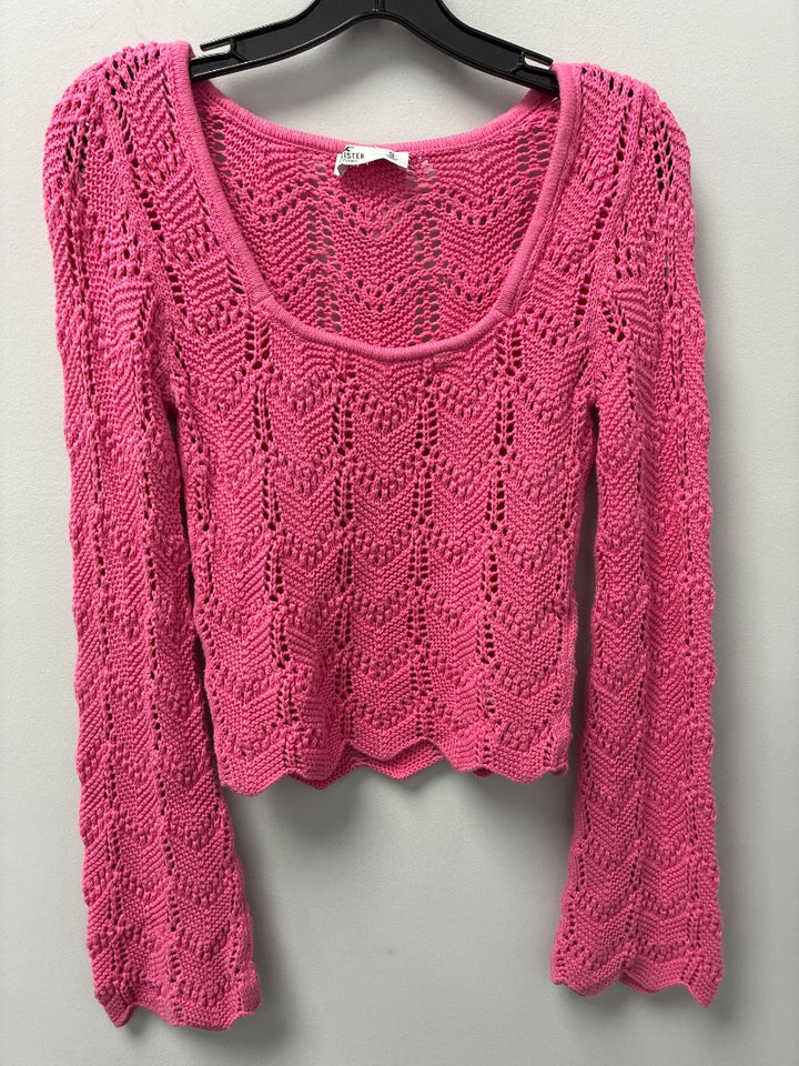 Hollister, Pink, Top, Small