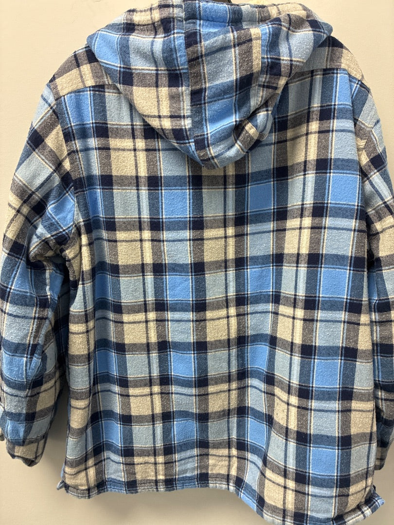 lands end, Blue+, Mens-outerwear, Large