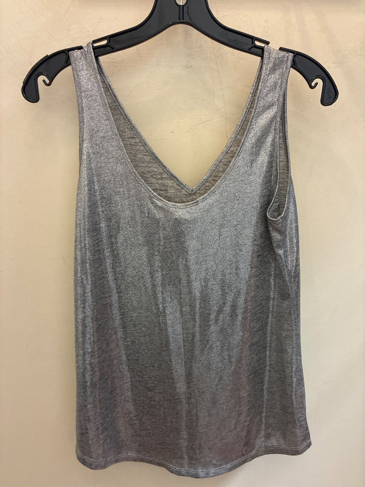 white house black market, Silver, Top, XS