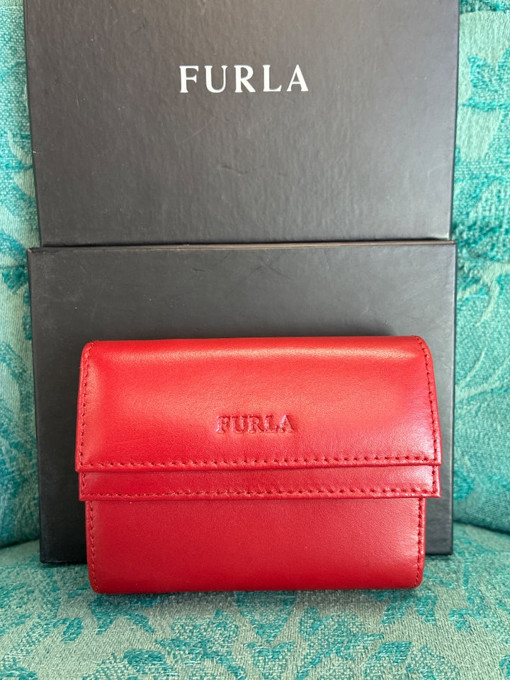 Furla Red Wallet, XS