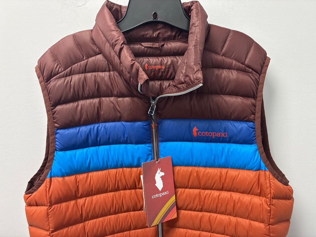 Cotopaxi Orange Winter Vest Mens Medium