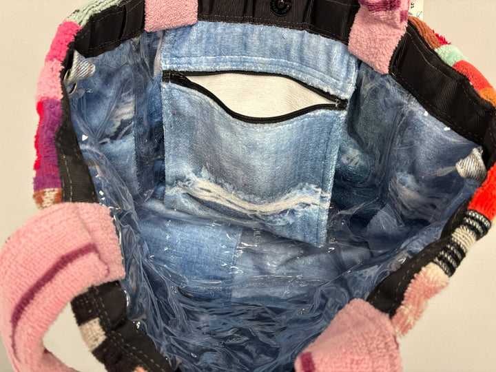 Salvage Sac, Pink+, Handbag, Large