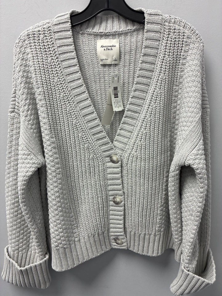 abercrombie, grey, Top, Large