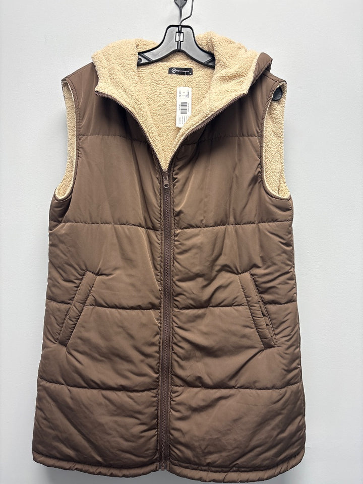 pretty garden, Brown, outerwear, Medium