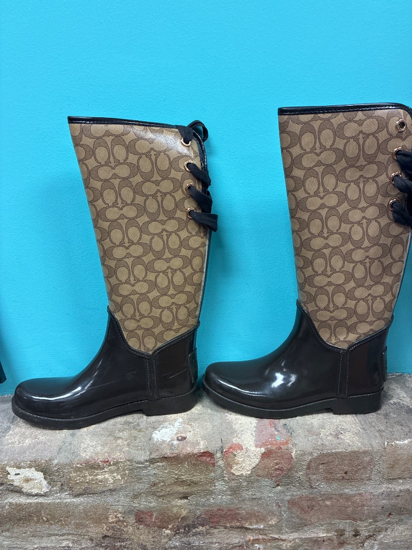 Brown Coach rainboot, 9