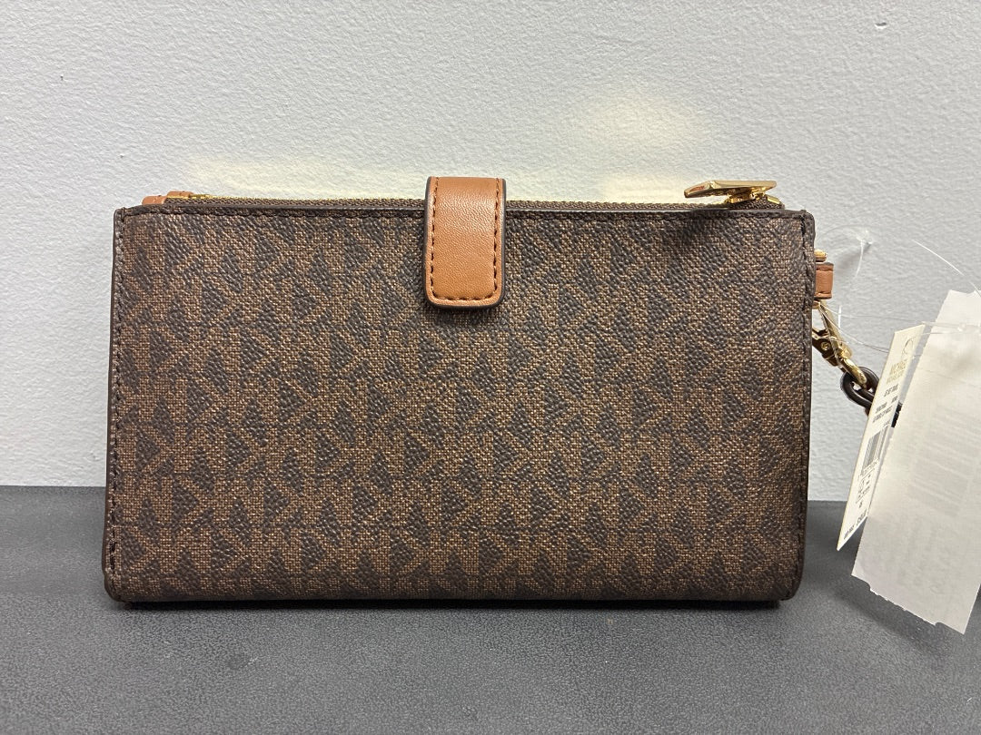 Michael Kors NWT Brown+, wristlet, Small