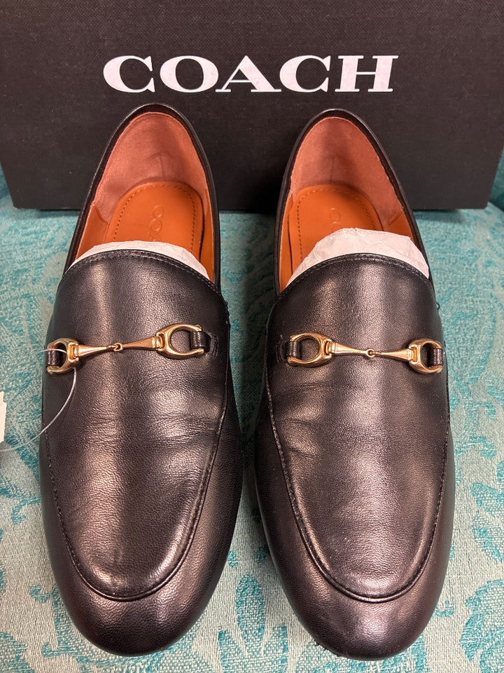 Black Coach loafer, 7