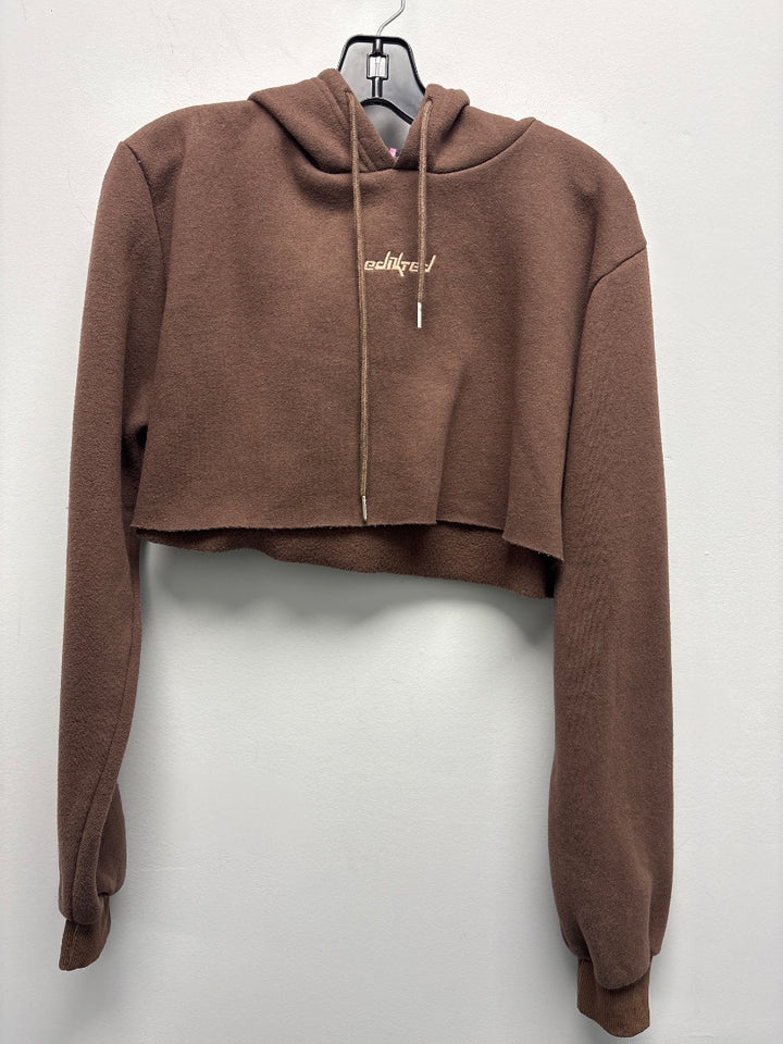Edikted, Brown, outerwear, Small