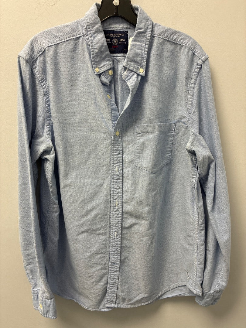 american eagle, Blue, men-top, Large
