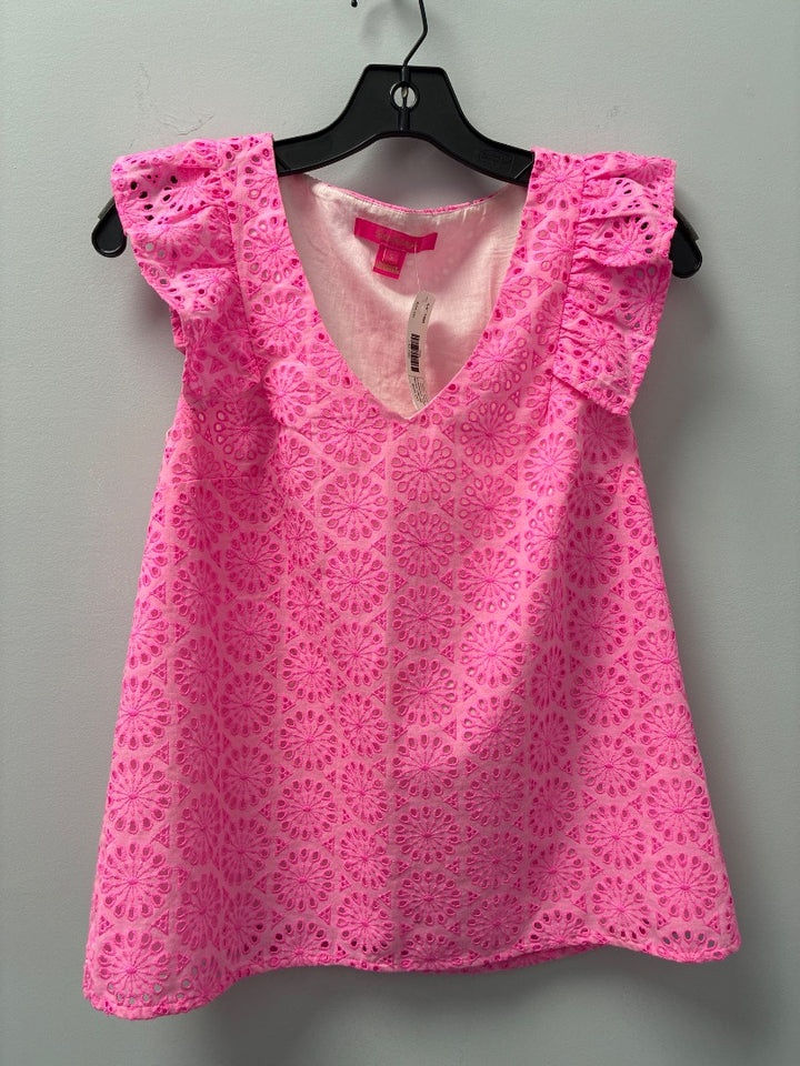 Lilly pulitzer, Pink, Top, Small