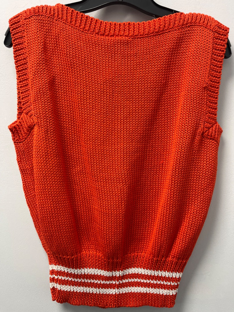 Liz Claiborne, Orange+, Top, Small