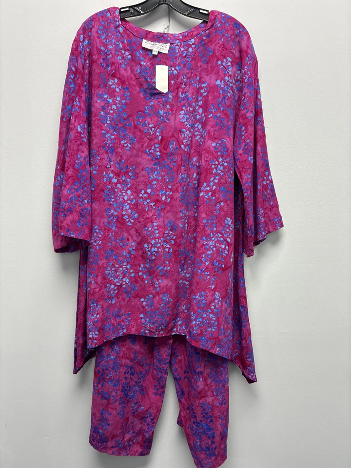 eagle ray traders, Purple+, set 2 piece, 2XL