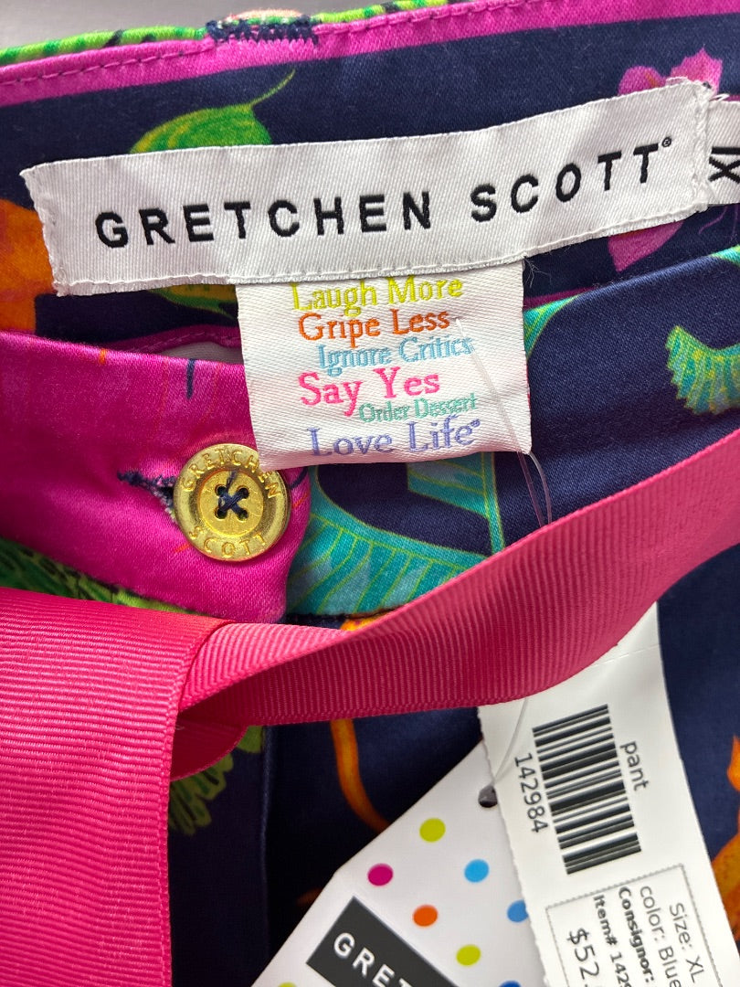 gretchen scott, Blue+, pant, XL