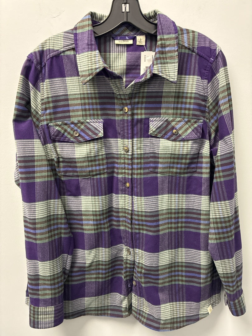 ll bean, Purple+, Mens-Top, Large