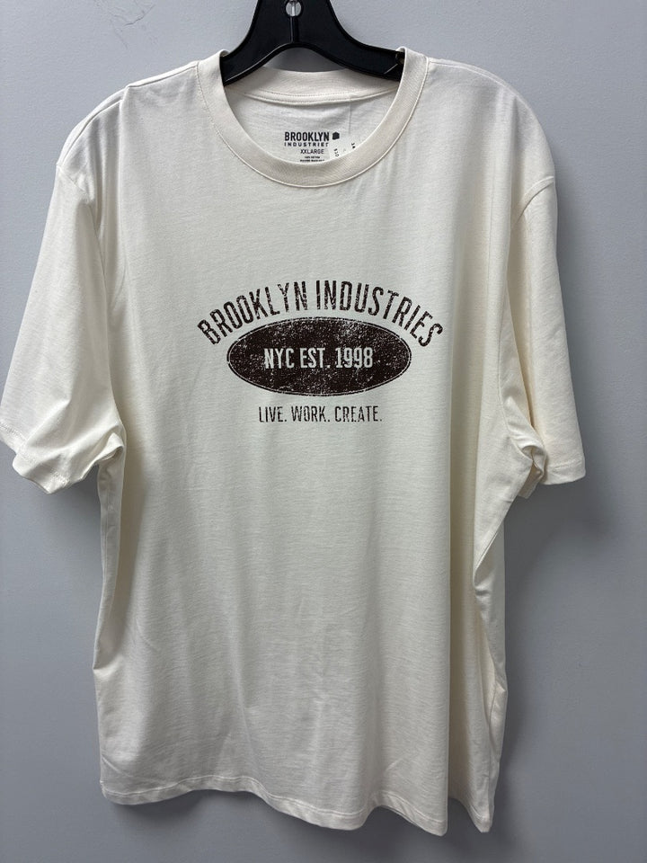 brooklyn, White+, Mens-Top, 2XL