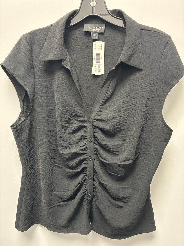 laundry, Black, Top, Large