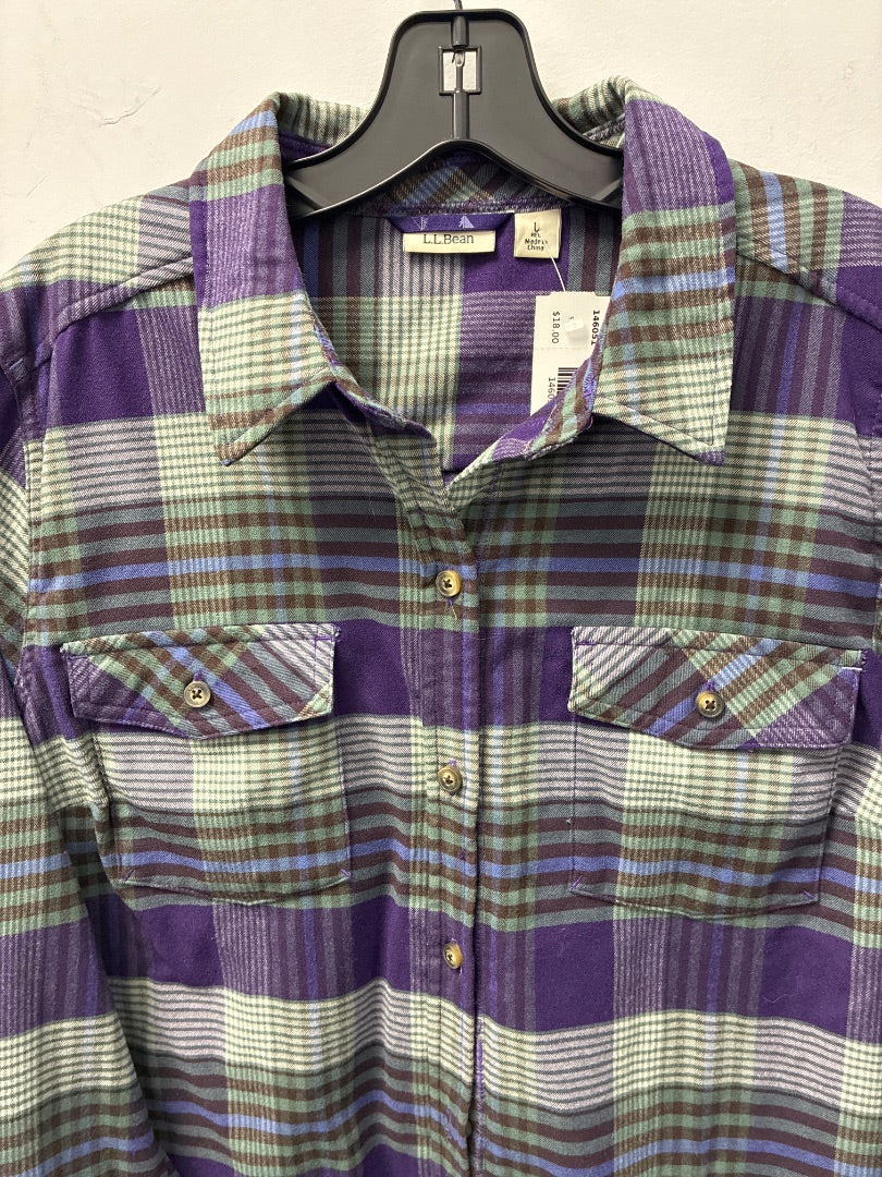 ll bean, Purple+, Mens-Top, Large