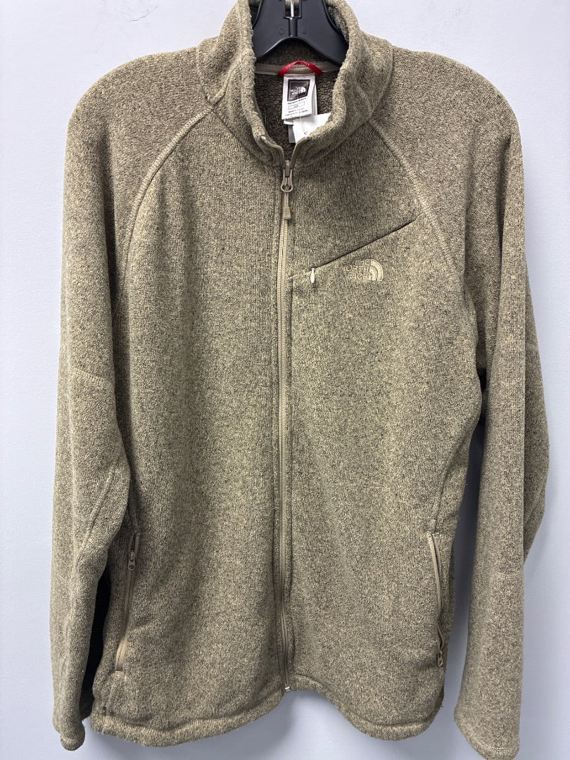 the north face, tan, Mens-outerwear, Large