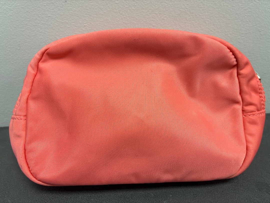 lululemon, Coral, pouch make up, XS